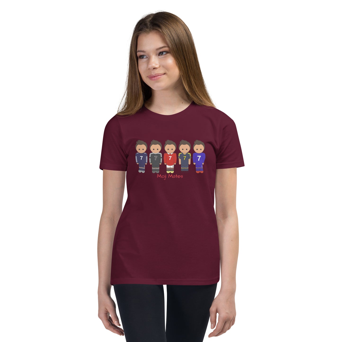 Ronaldo United-Real Madrid Youth Short Sleeve T-Shirt