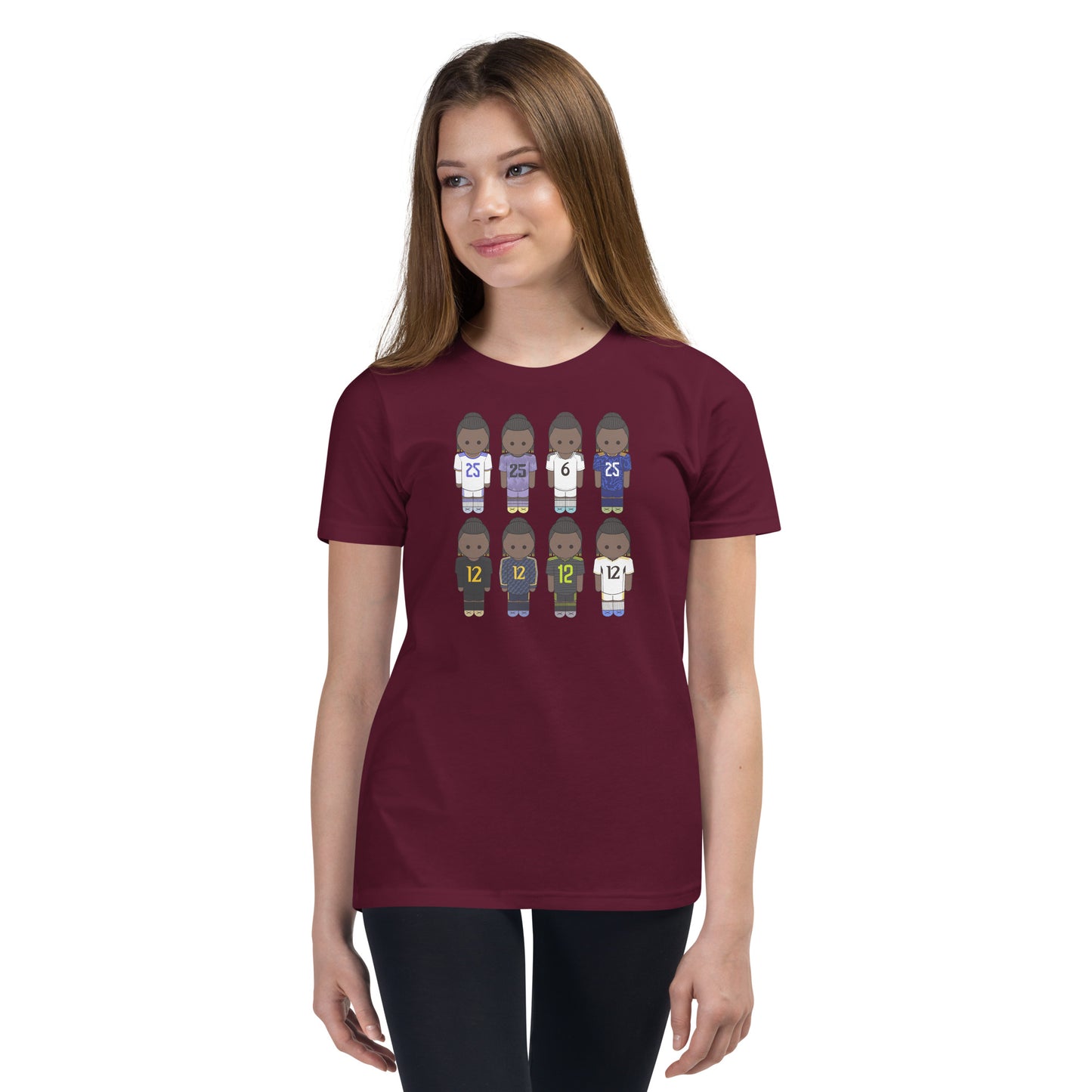 Cama Collage Youth Short Sleeve T-Shirt
