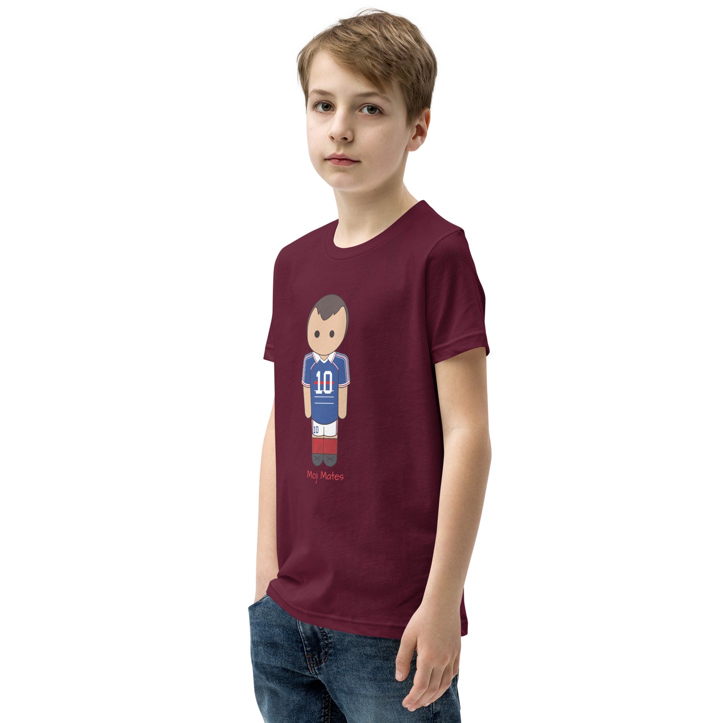 Zinedine Zidane Youth Short Sleeve T-Shirt