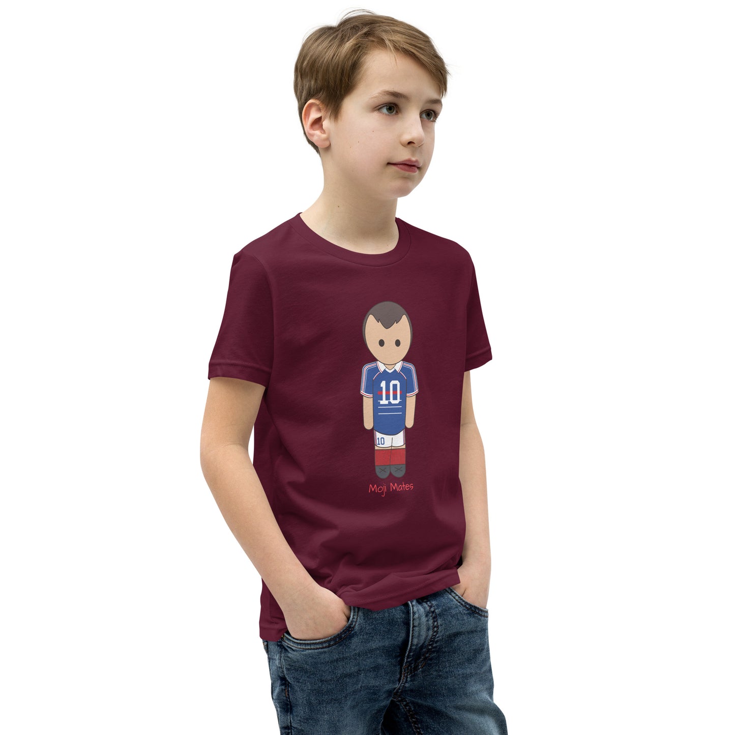 Zinedine Zidane Youth Short Sleeve T-Shirt