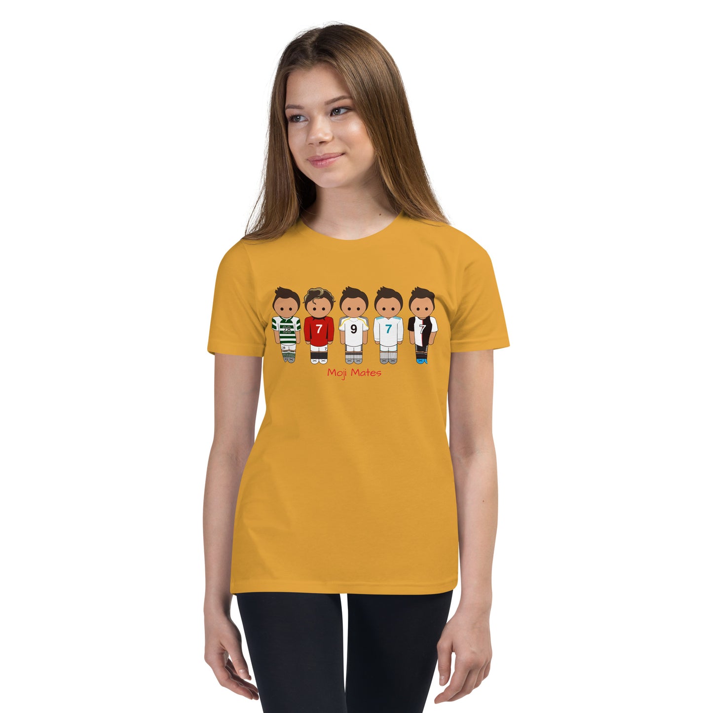 Ronaldo Mash Up Moji Mates Youth Short Sleeve T-Shirt