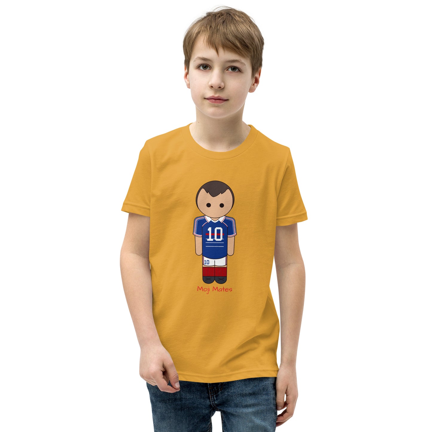 Zinedine Zidane Youth Short Sleeve T-Shirt