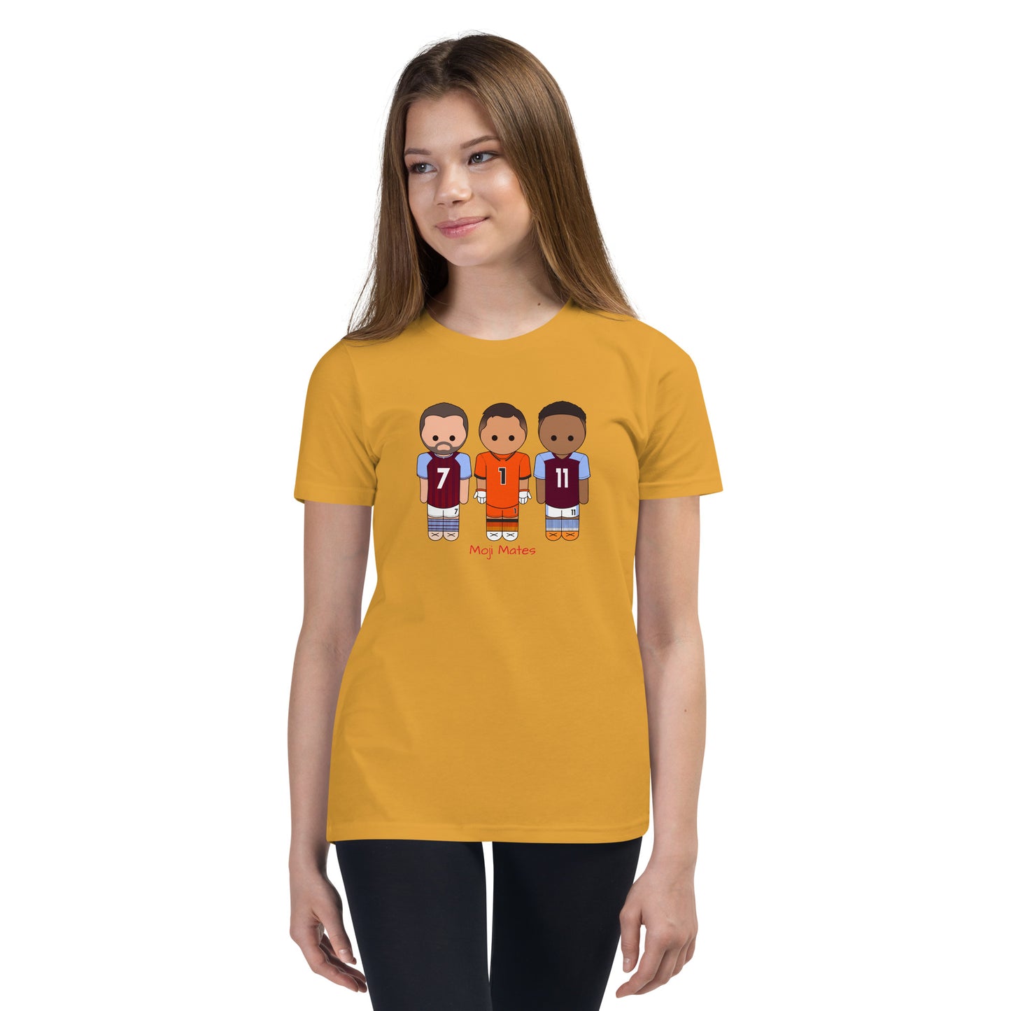 Aston Villa Martinez-Watkins-McGinn Youth Short Sleeve T-Shirt