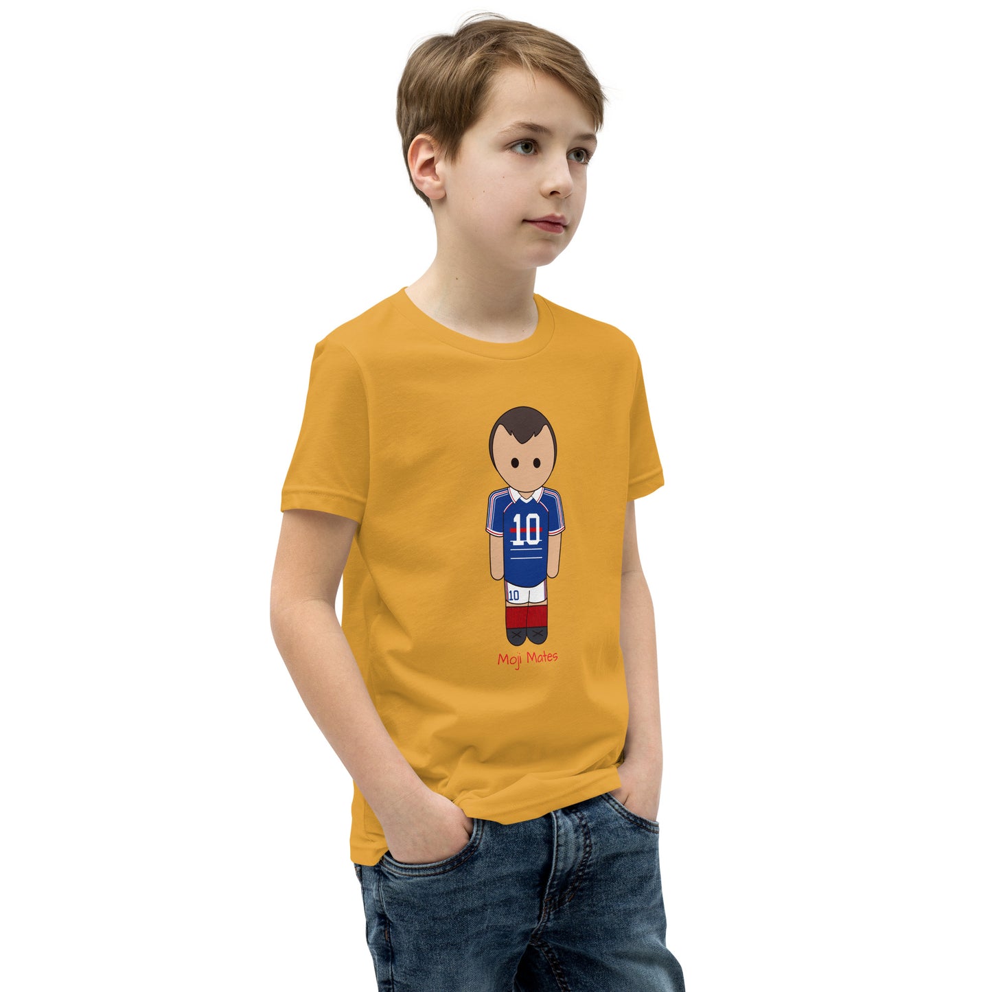Zinedine Zidane Youth Short Sleeve T-Shirt