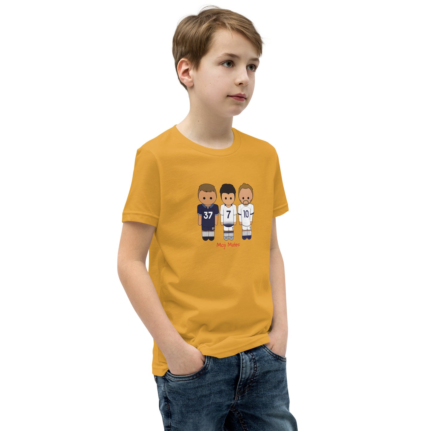 Tottenham Son-Maddison-van de Ven Youth Short Sleeve T-Shirt