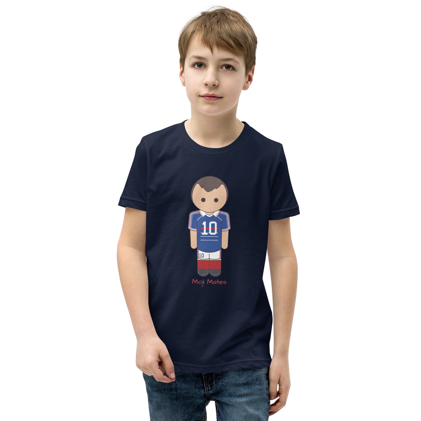 Zinedine Zidane Youth Short Sleeve T-Shirt