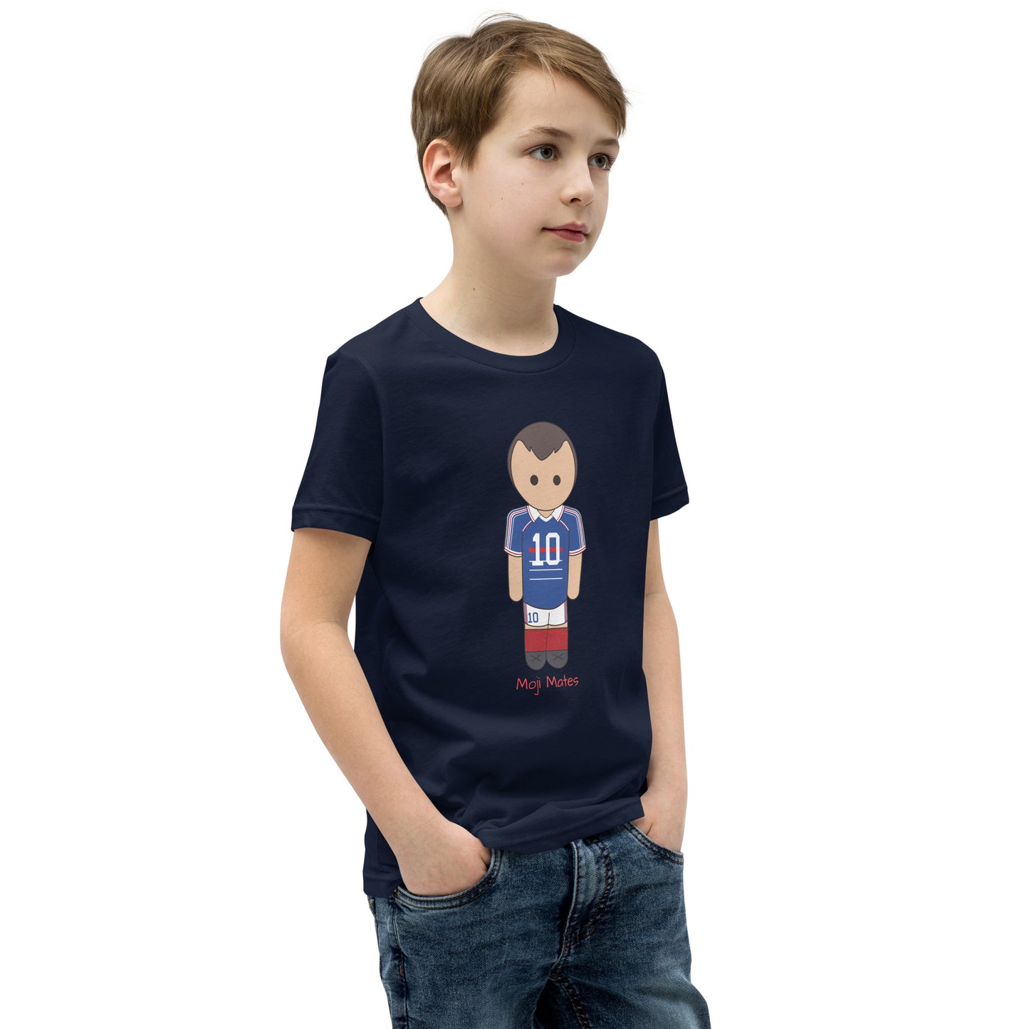 Zinedine Zidane Youth Short Sleeve T-Shirt