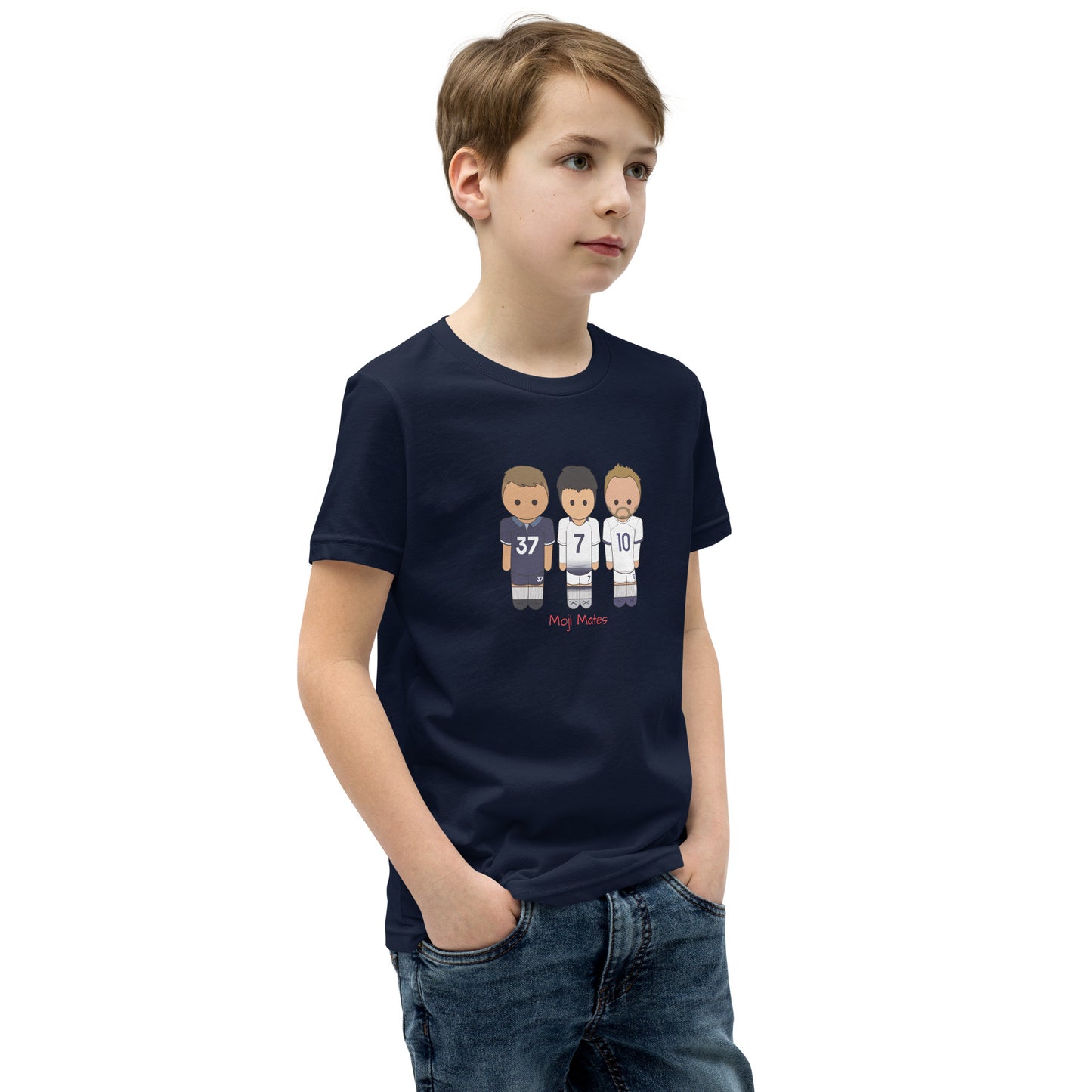 Tottenham Son-Maddison-van de Ven Youth Short Sleeve T-Shirt