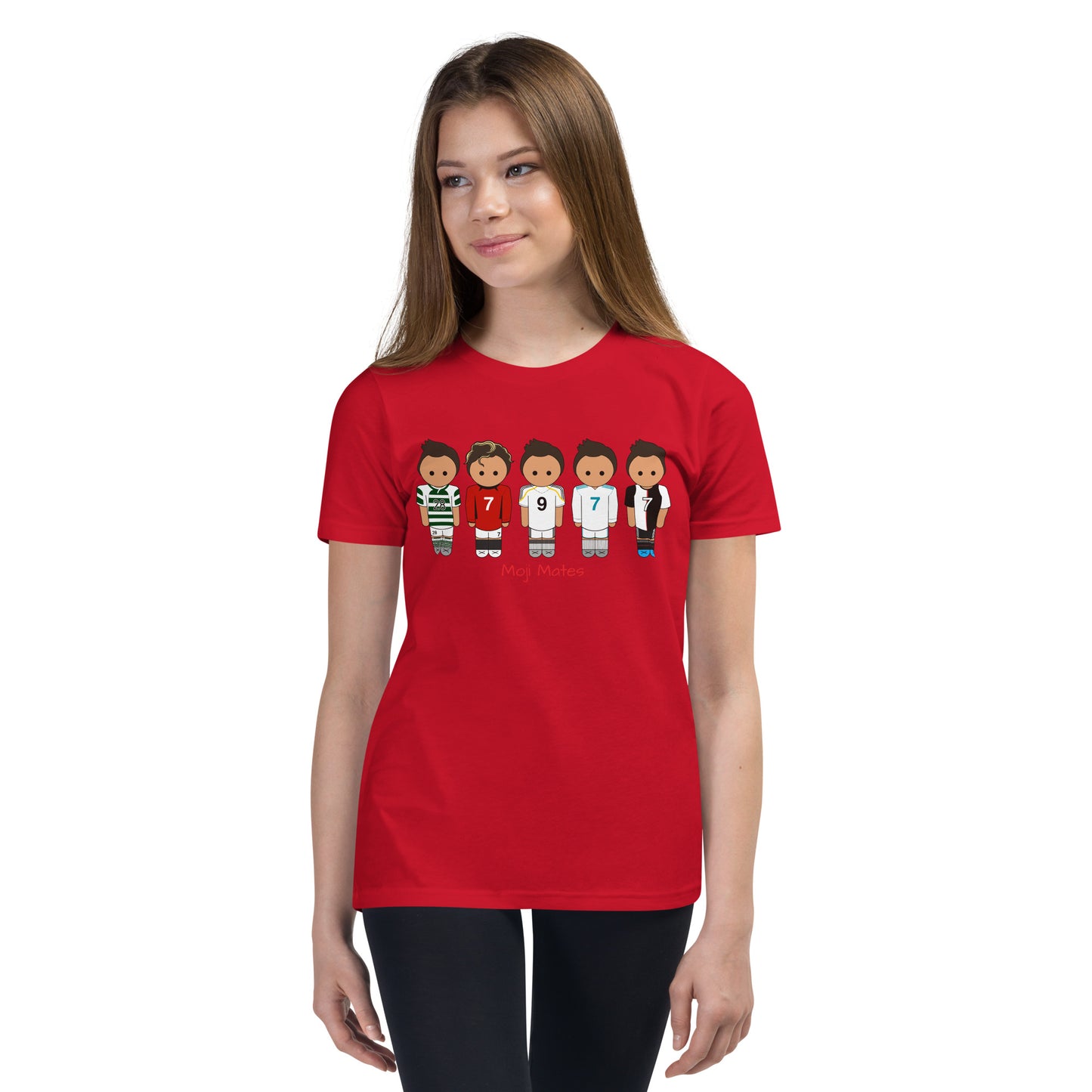 Ronaldo Mash Up Moji Mates Youth Short Sleeve T-Shirt