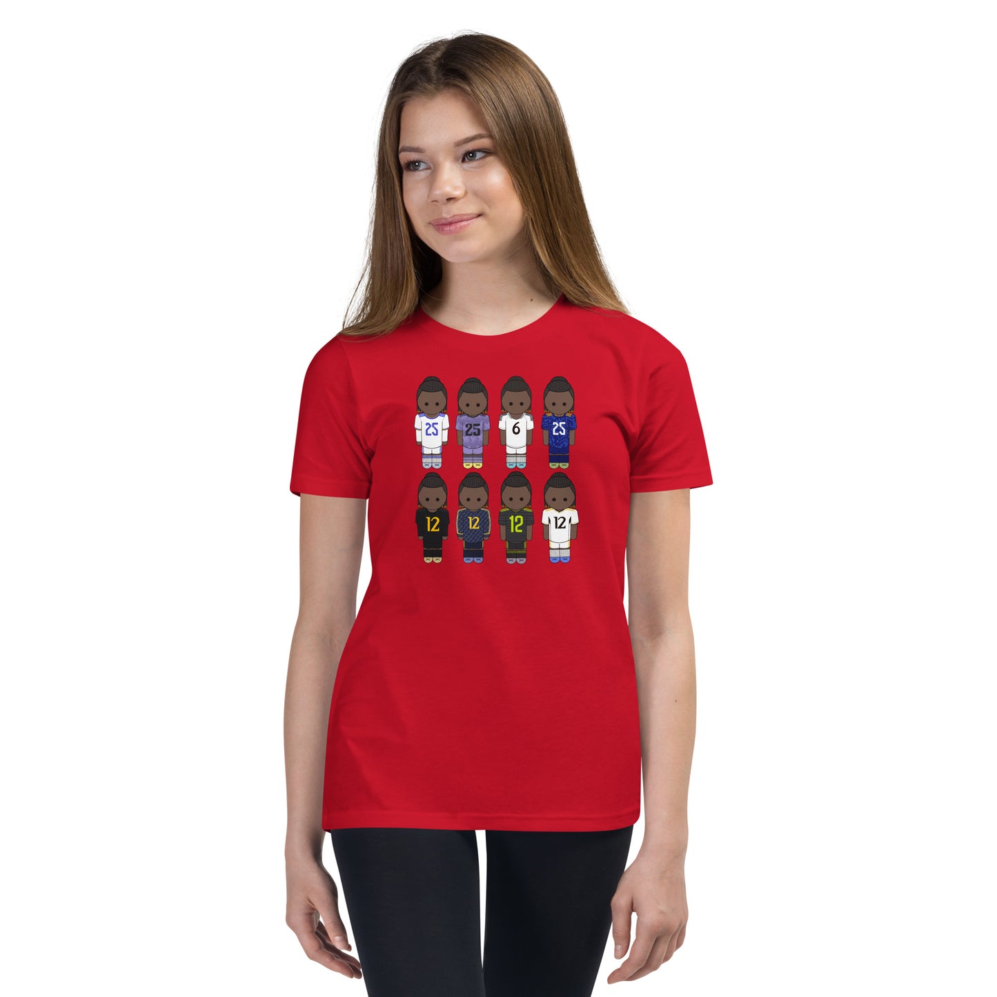 Cama Collage Youth Short Sleeve T-Shirt