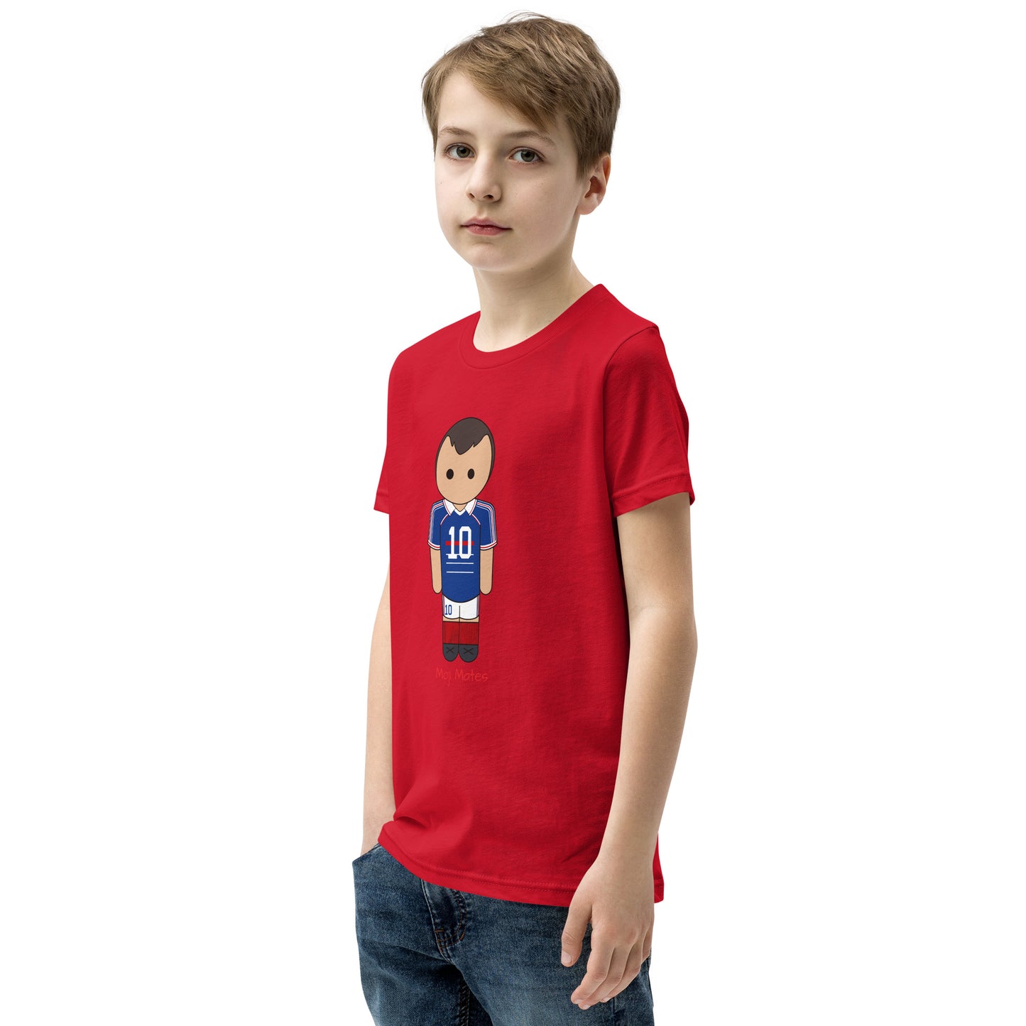 Zinedine Zidane Youth Short Sleeve T-Shirt