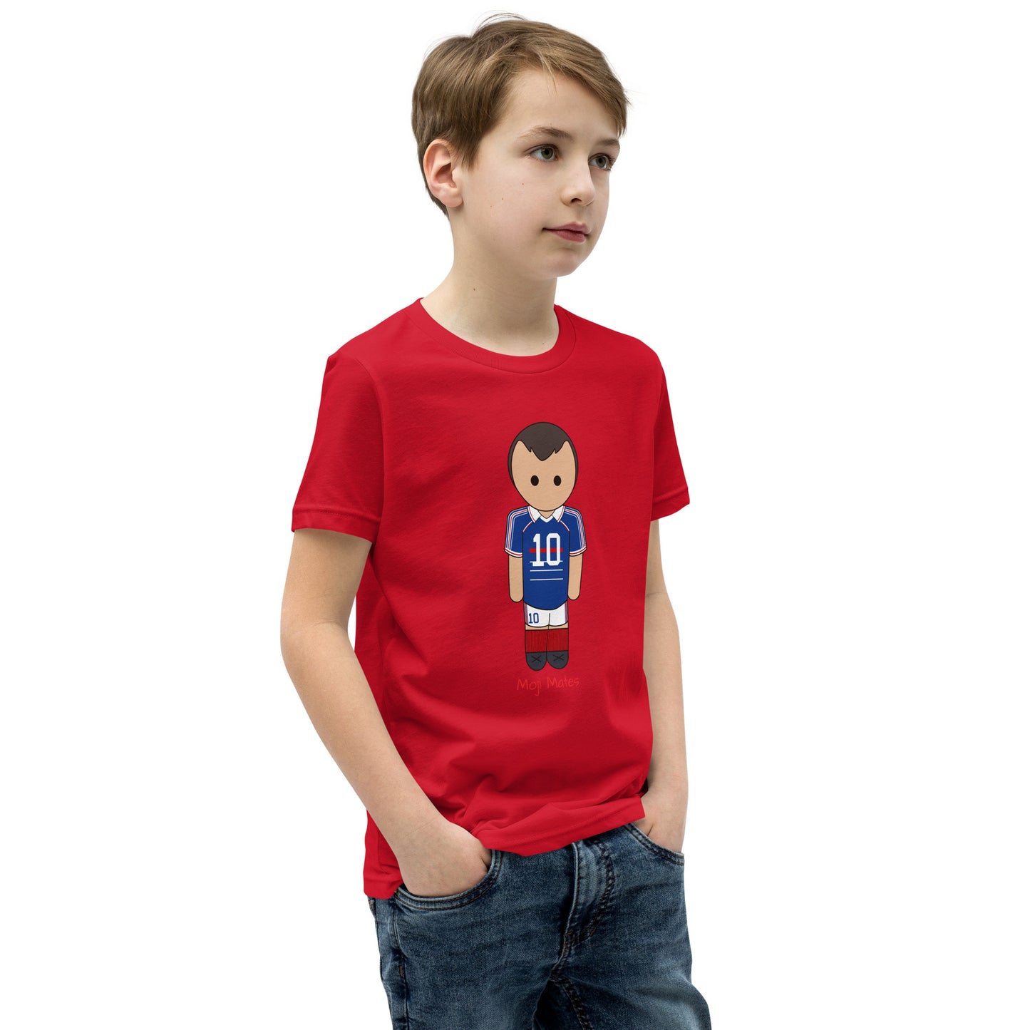 Zinedine Zidane Youth Short Sleeve T-Shirt