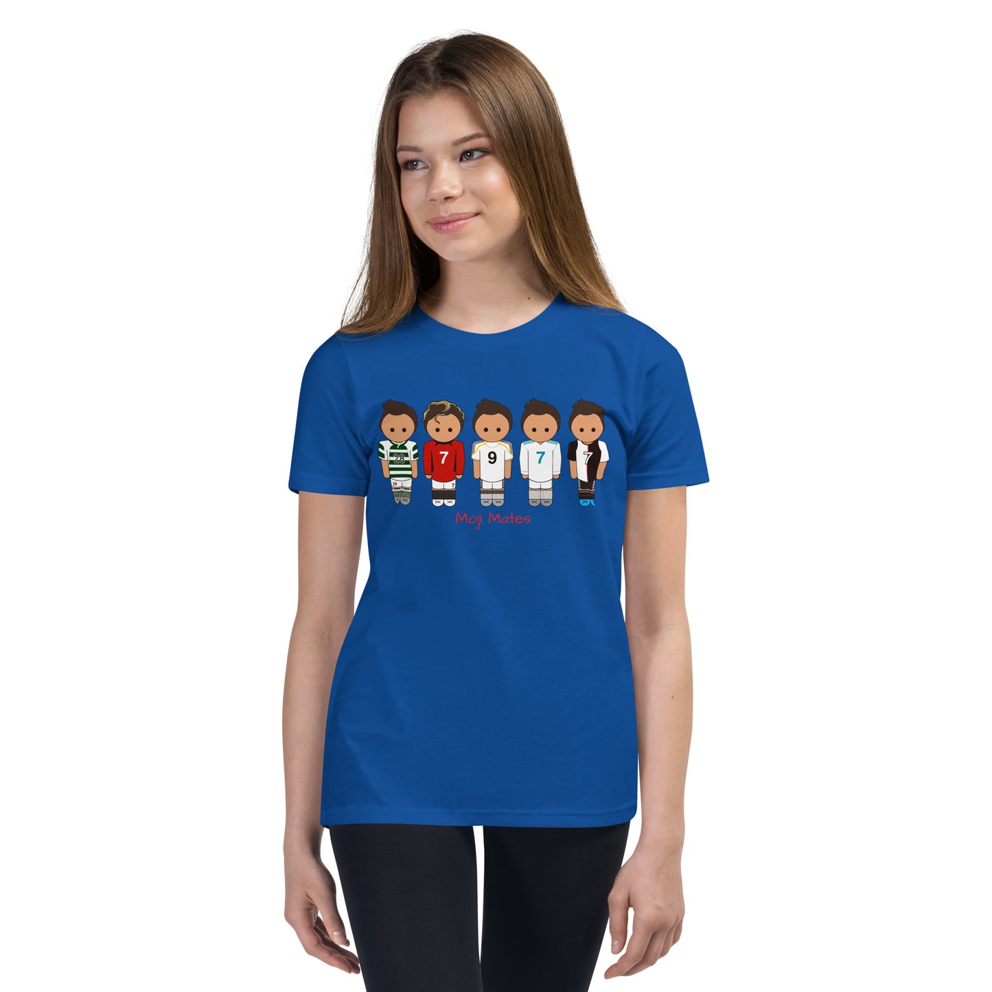 Ronaldo Mash Up Moji Mates Youth Short Sleeve T-Shirt