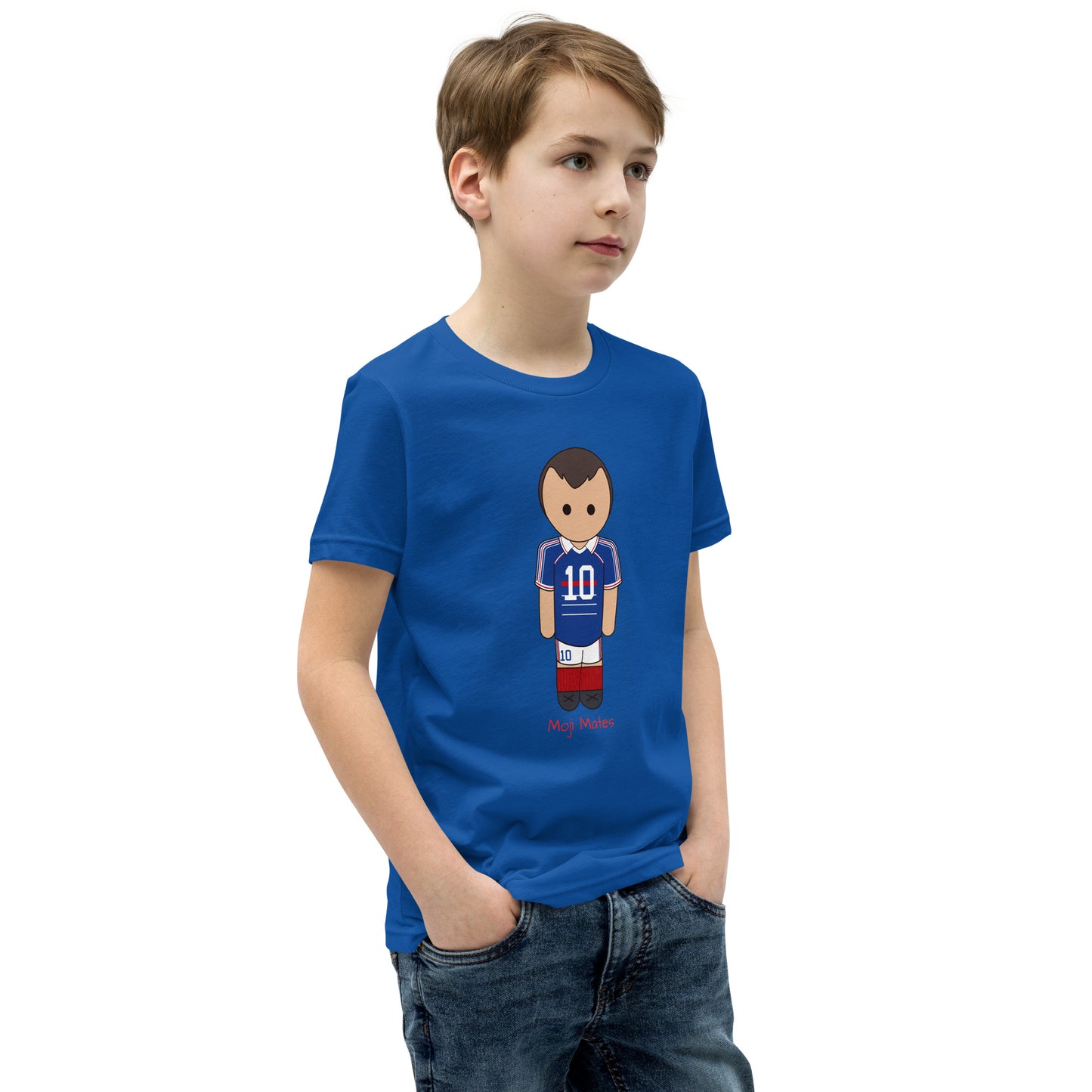Zinedine Zidane Youth Short Sleeve T-Shirt