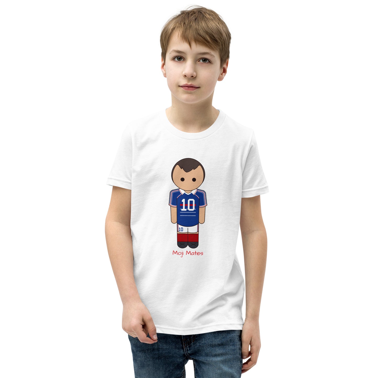 Zinedine Zidane Youth Short Sleeve T-Shirt