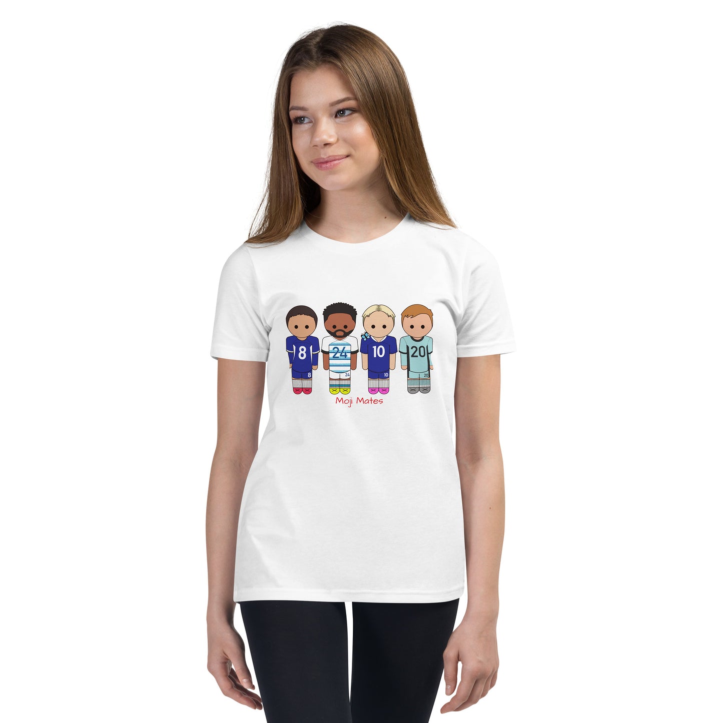 Chelsea Enzo James Mudryk Palmer Youth Short Sleeve T-Shirt