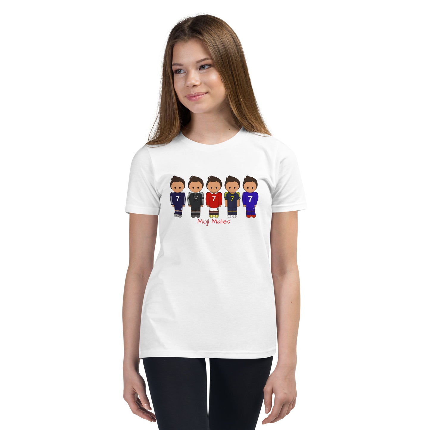 Ronaldo United-Real Madrid Youth Short Sleeve T-Shirt