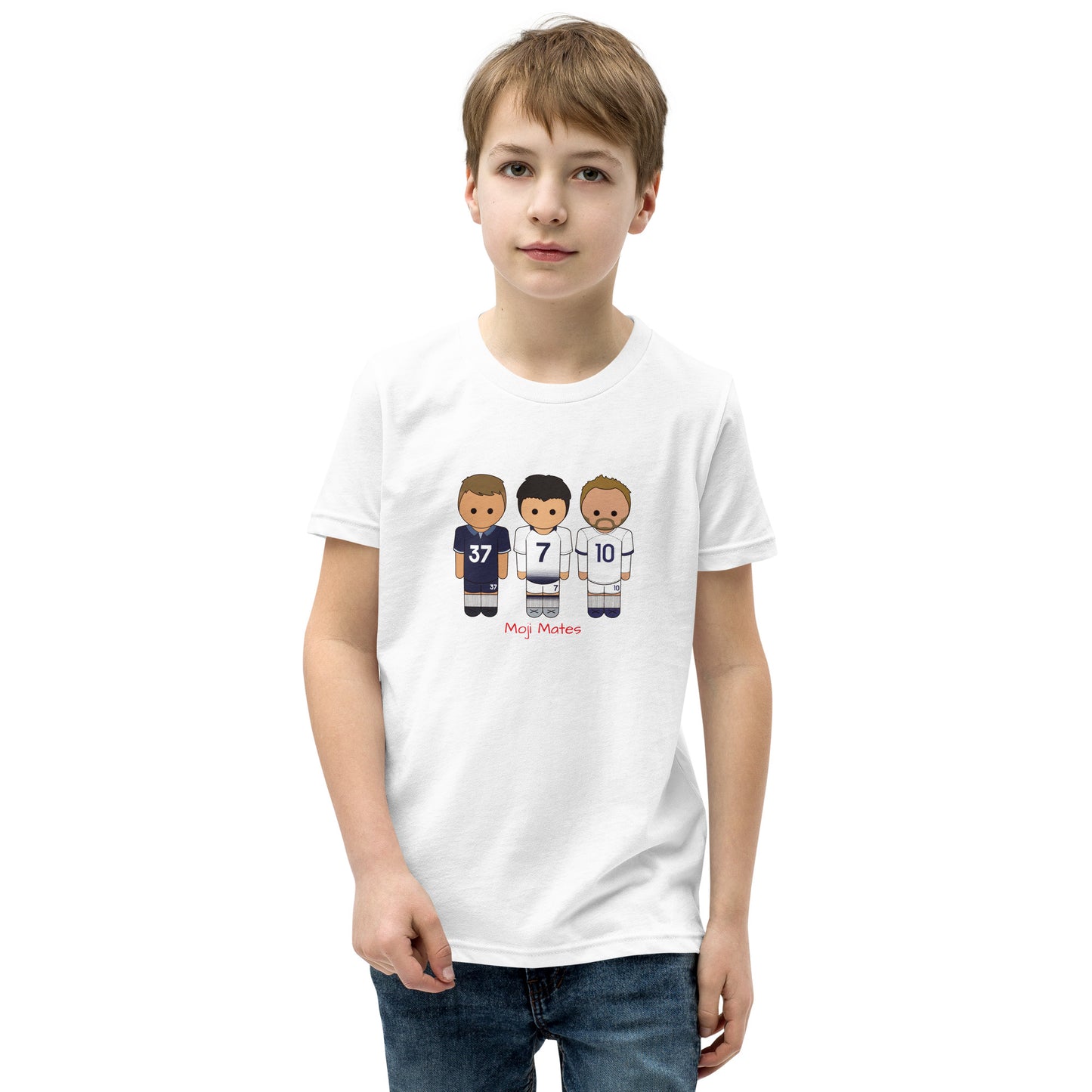 Tottenham Son-Maddison-van de Ven Youth Short Sleeve T-Shirt