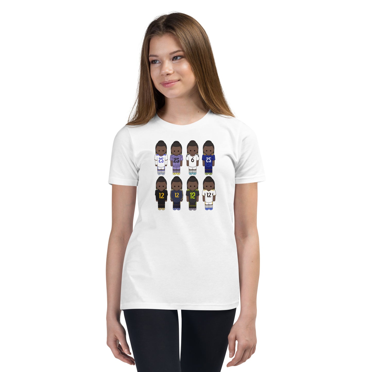 Cama Collage Youth Short Sleeve T-Shirt