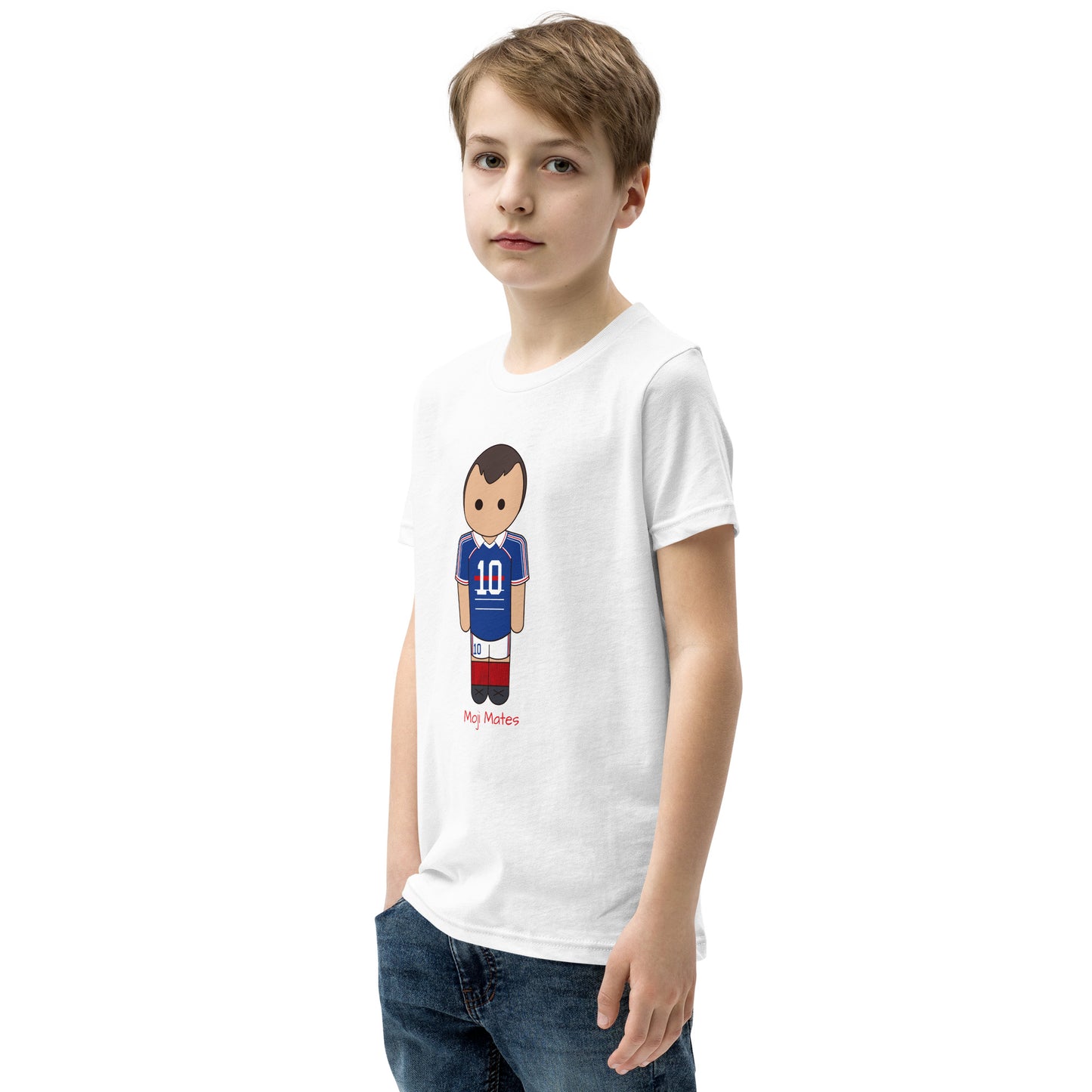 Zinedine Zidane Youth Short Sleeve T-Shirt