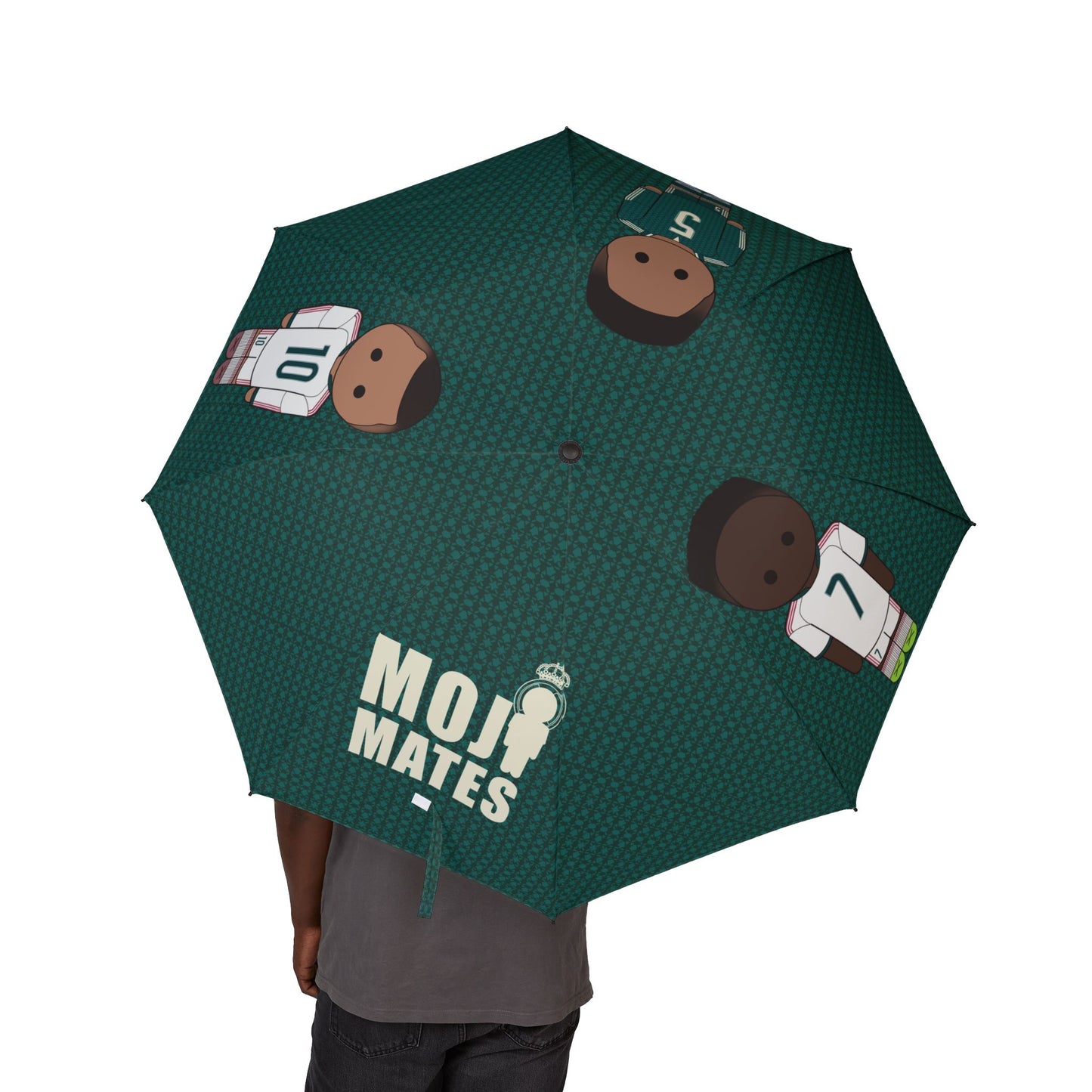 Jude-Vini-Mbappe 26/27 Semi-Automatic Foldable Umbrella