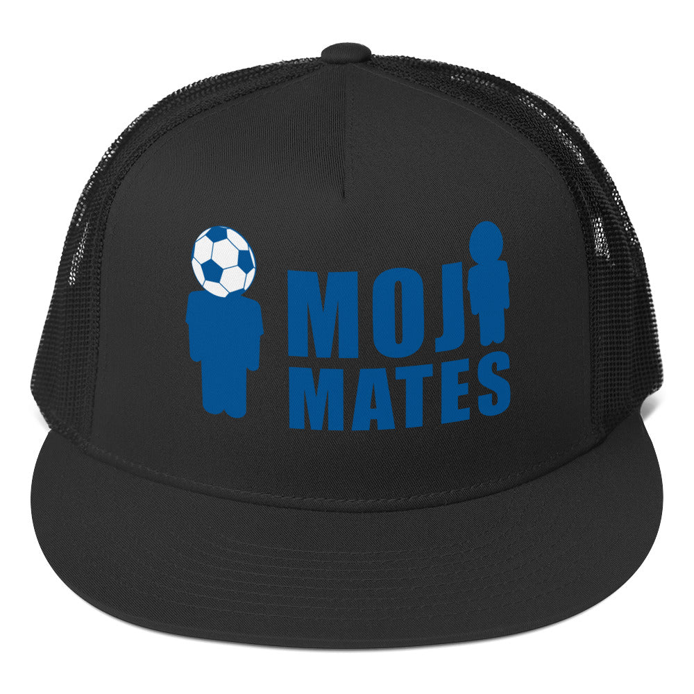 Moji Mates Blue Trucker Cap