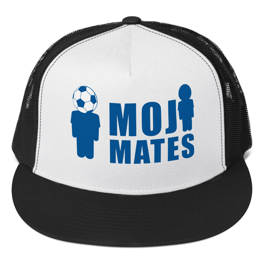 Moji Mates Blue Trucker Cap