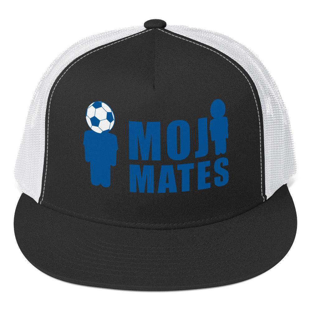 Moji Mates Blue Trucker Cap
