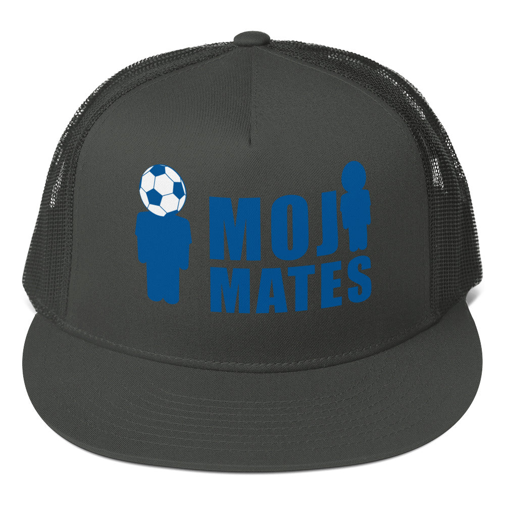 Moji Mates Blue Trucker Cap