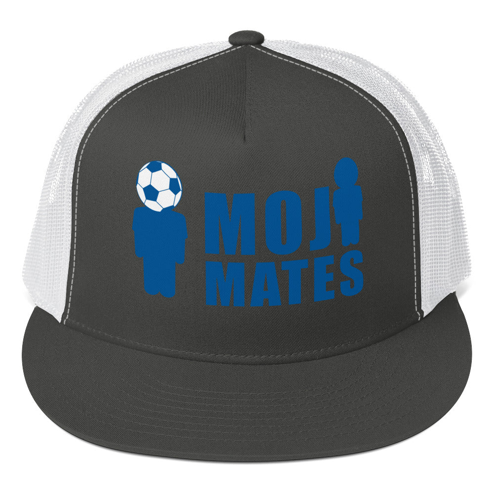 Moji Mates Blue Trucker Cap