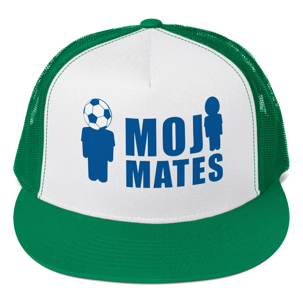 Moji Mates Blue Trucker Cap