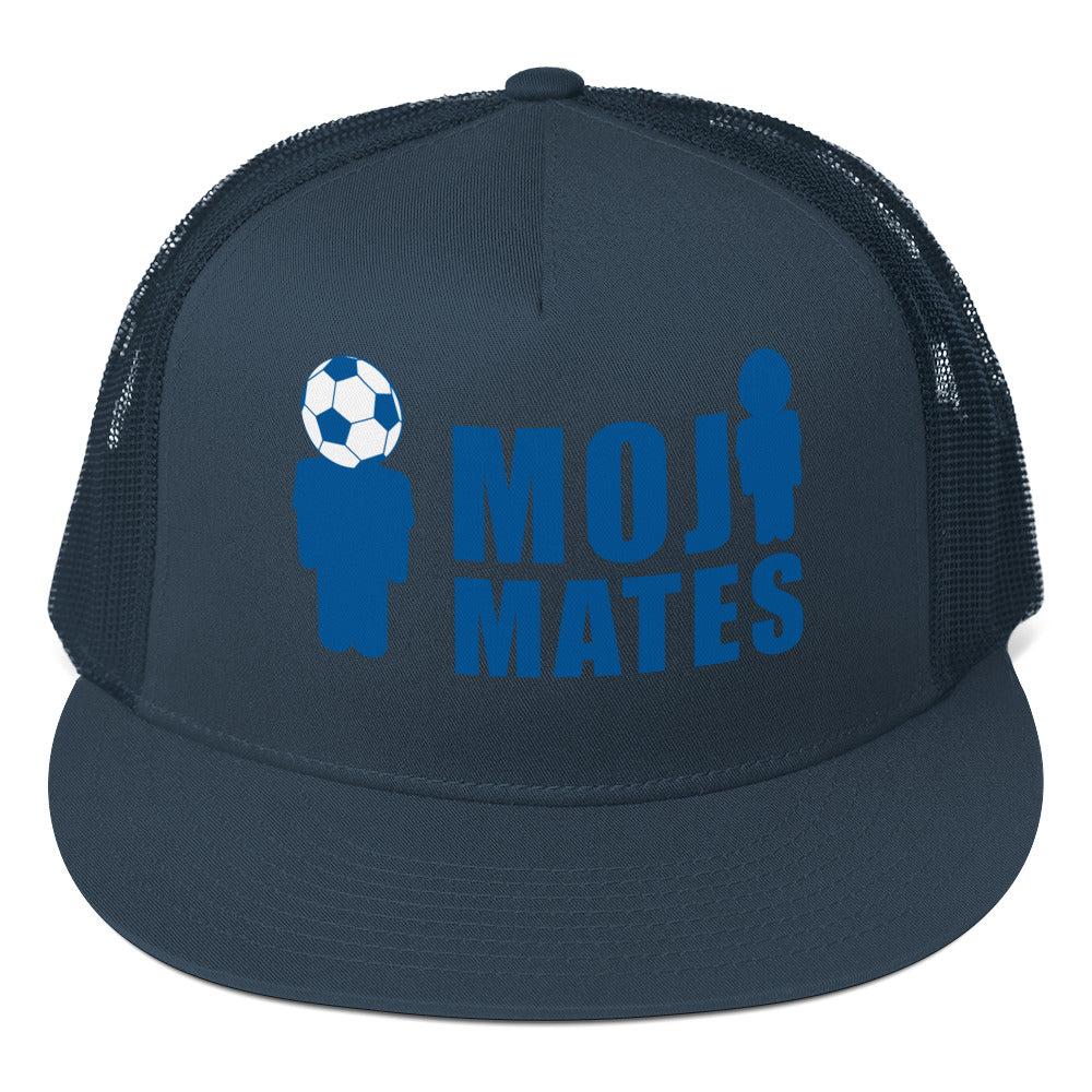Moji Mates Blue Trucker Cap