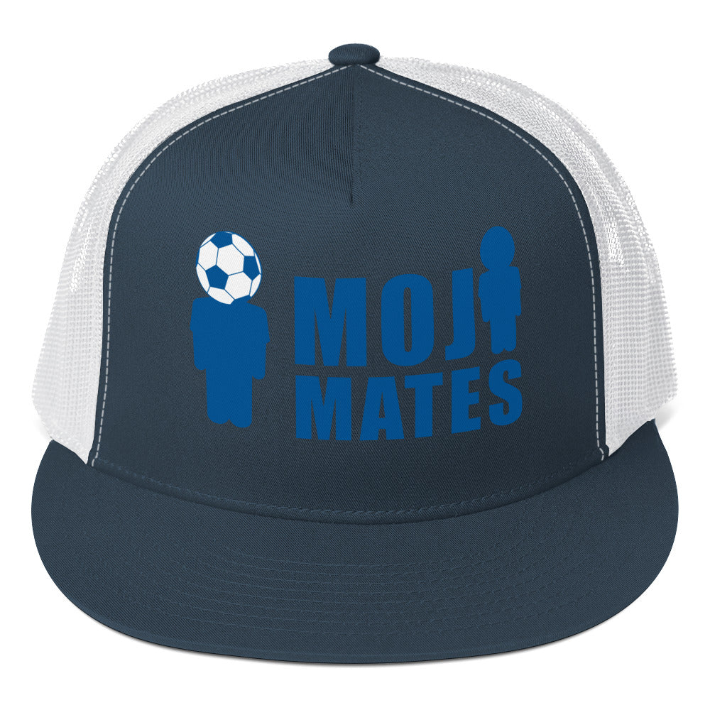 Moji Mates Blue Trucker Cap