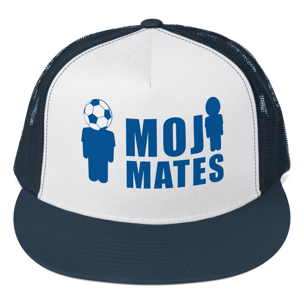 Moji Mates Blue Trucker Cap