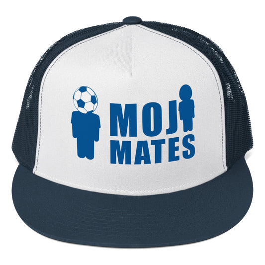 Moji Mates Blue Trucker Cap