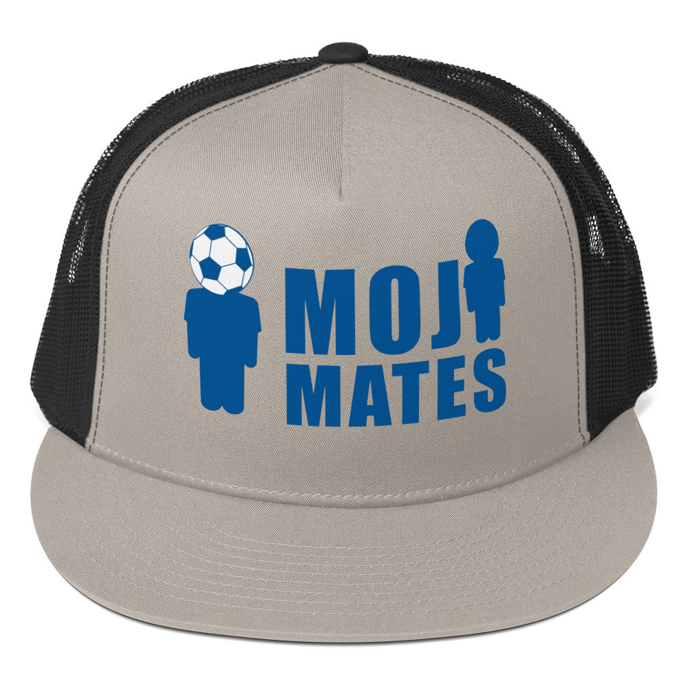 Moji Mates Blue Trucker Cap