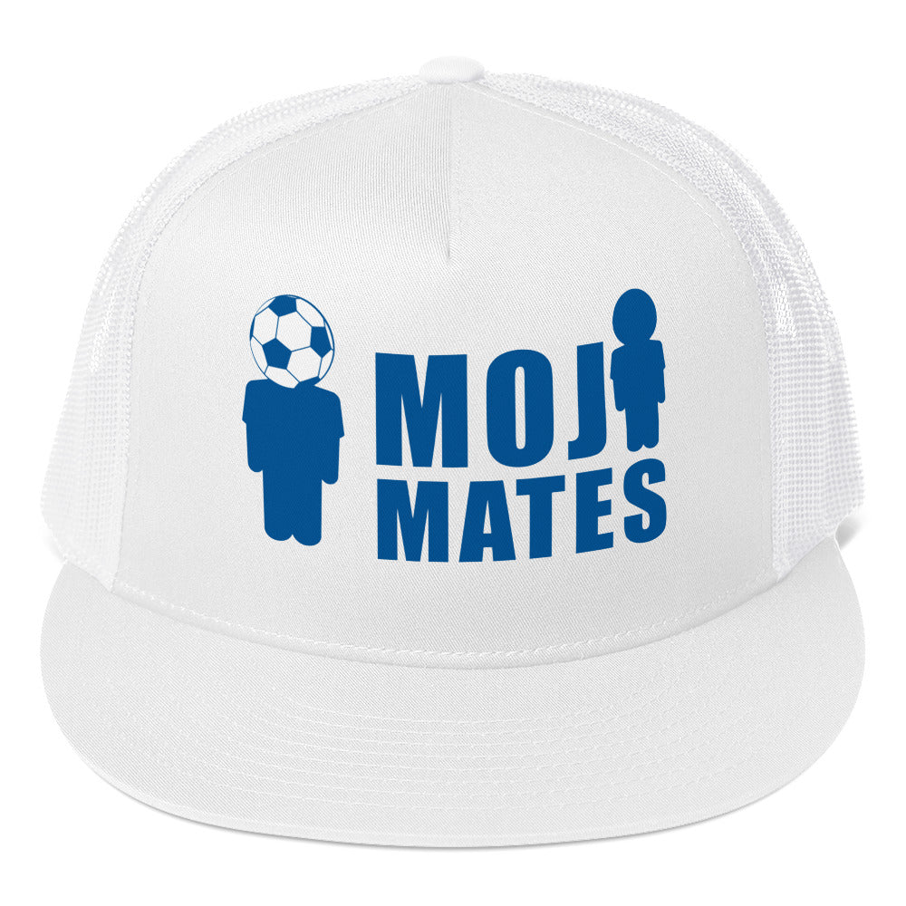 Moji Mates Blue Trucker Cap