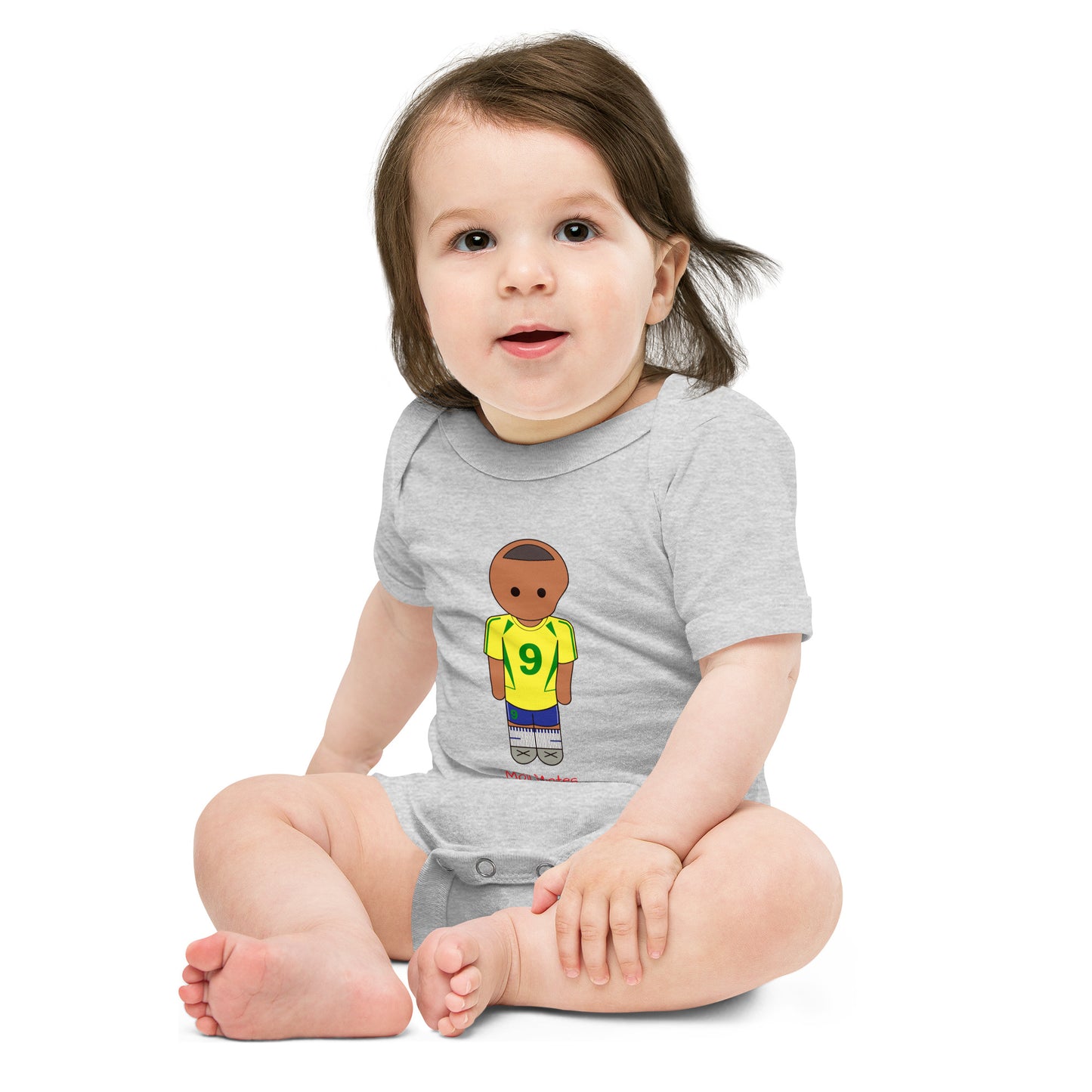 R9 Brazil Baby short sleeve one piece