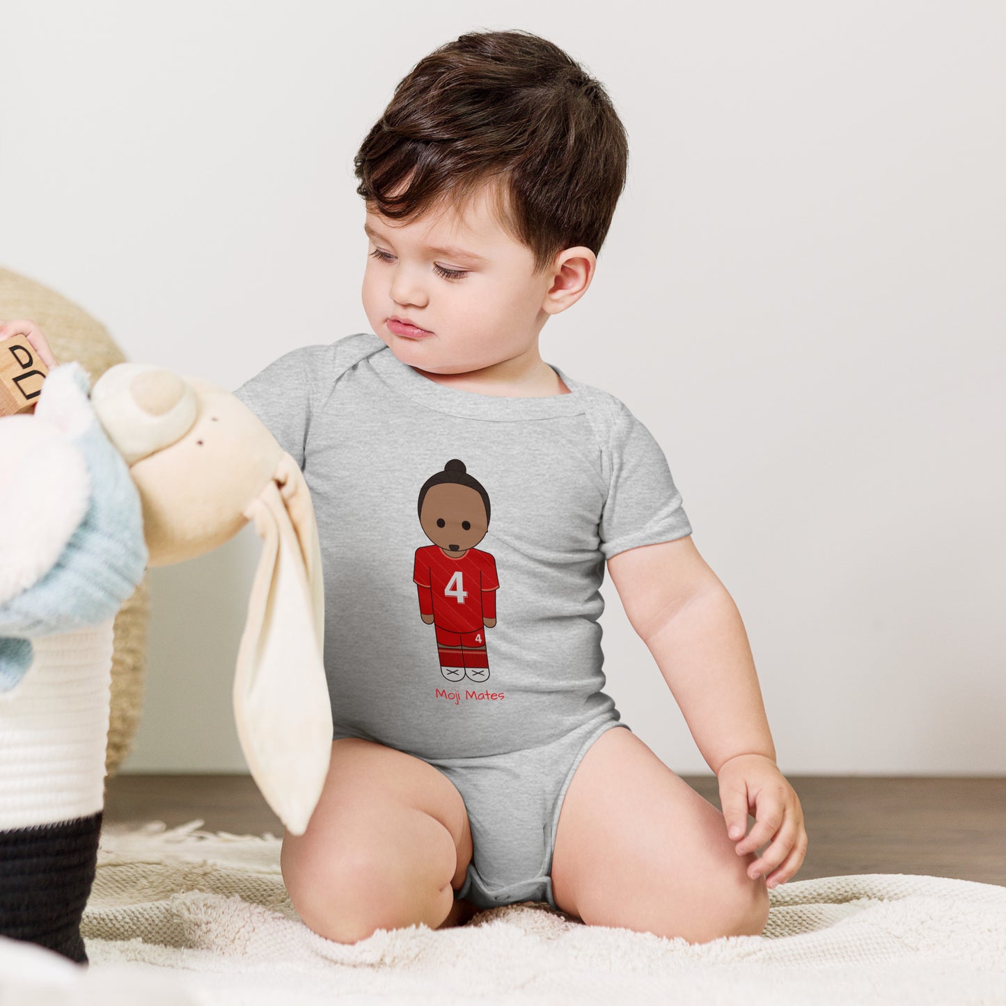 Virgil van Dijk Baby short sleeve one piece