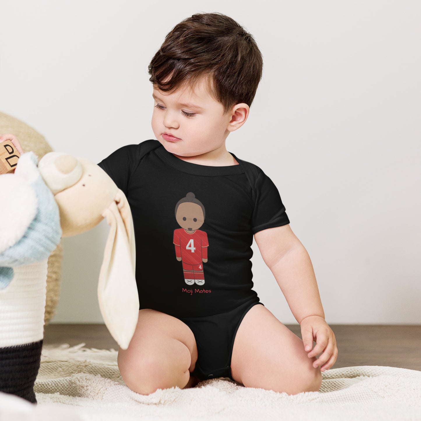 Virgil van Dijk Baby short sleeve one piece