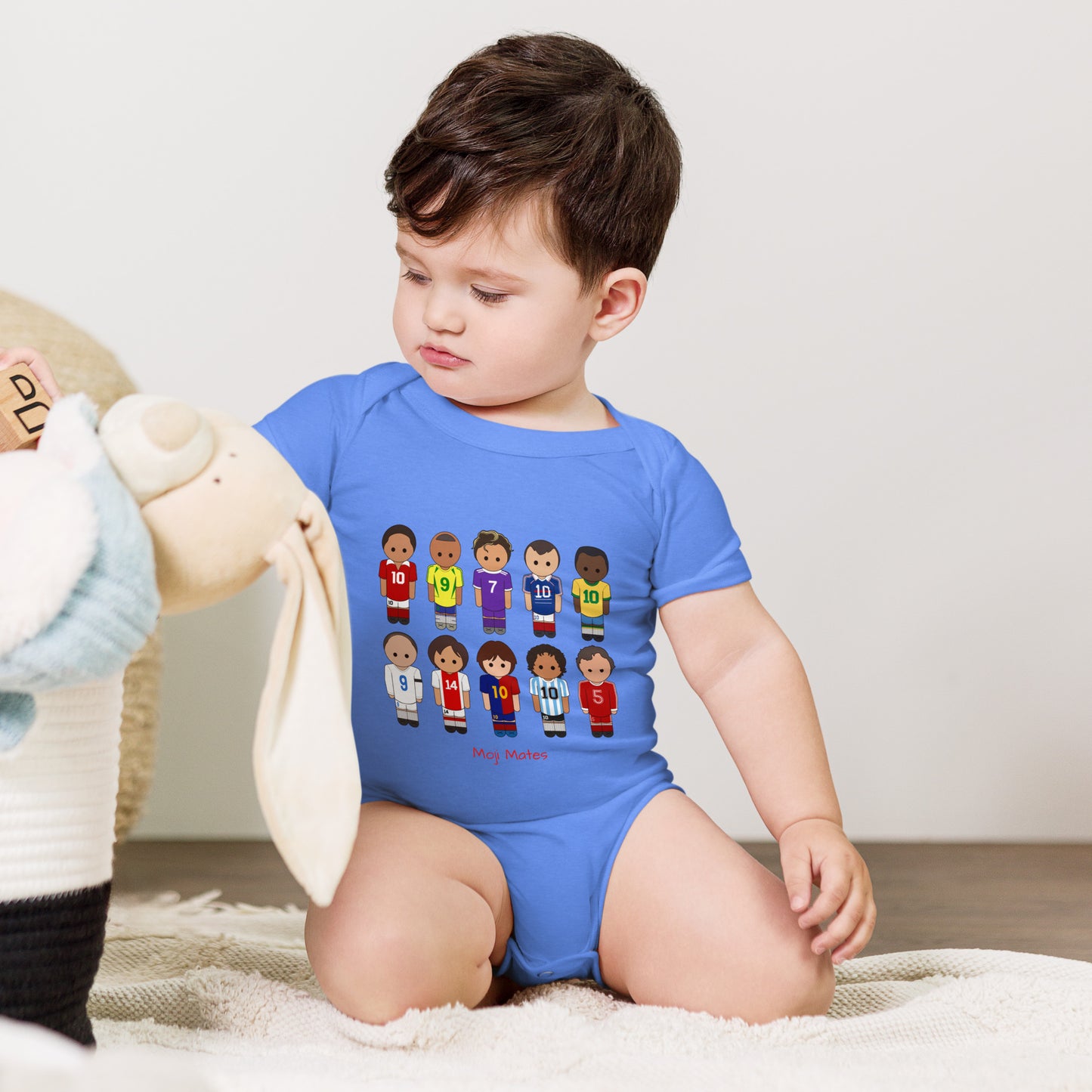 Moji Mates GOATS Baby short sleeve one piece