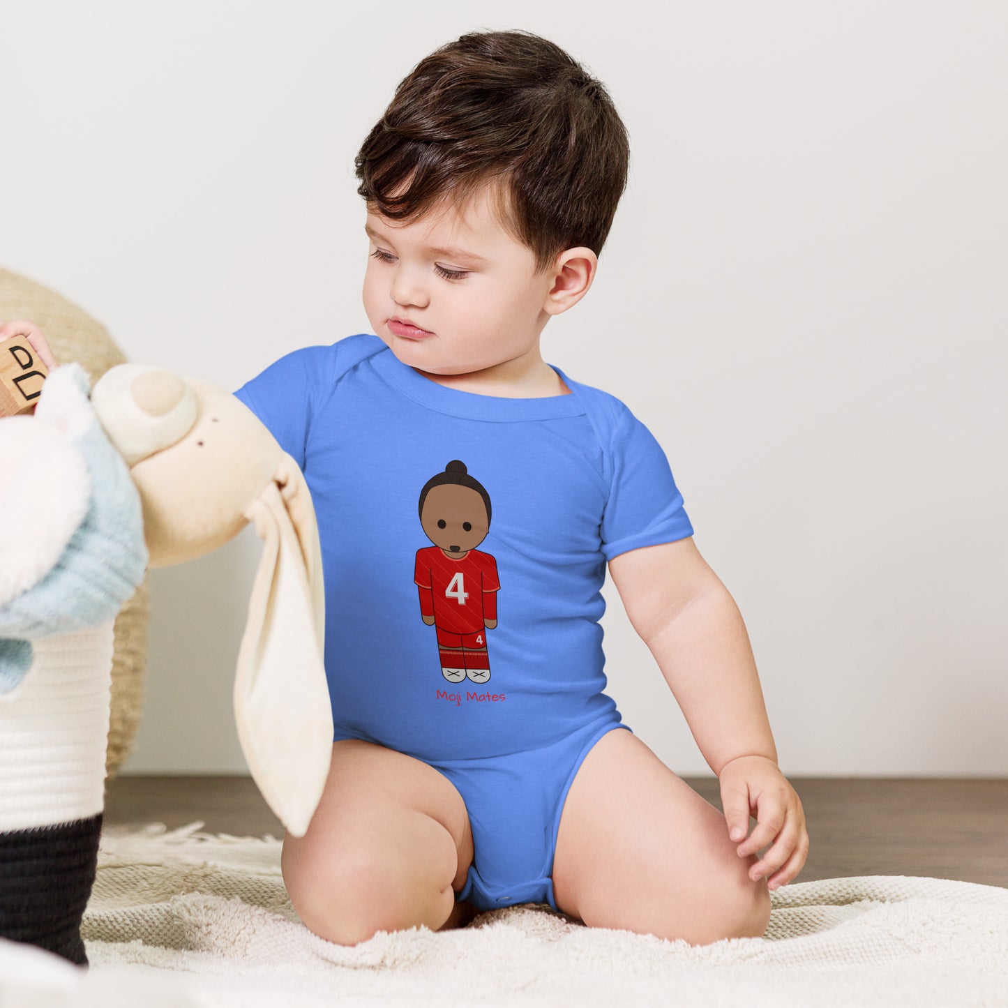 Virgil van Dijk Baby short sleeve one piece