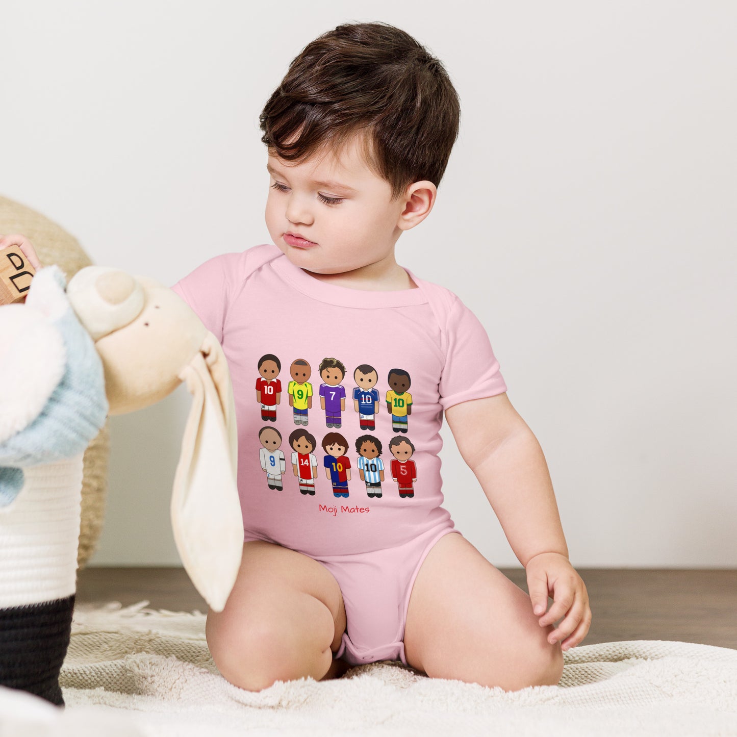 Moji Mates GOATS Baby short sleeve one piece