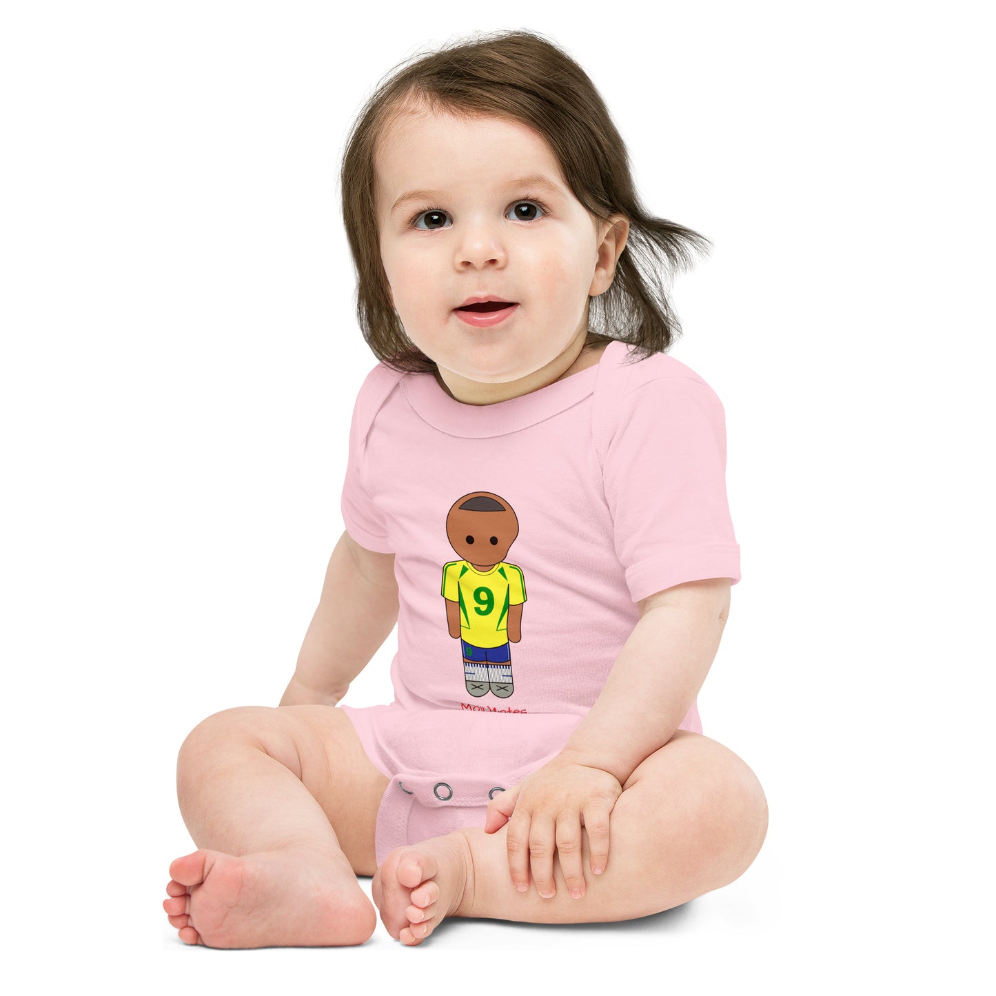 R9 Brazil Baby short sleeve one piece