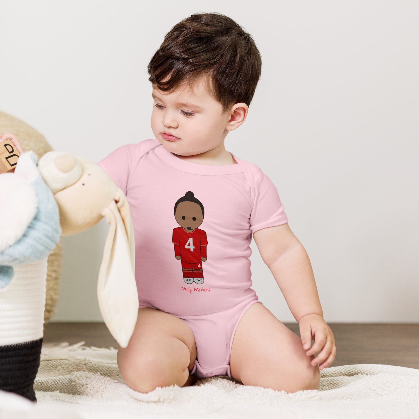 Virgil van Dijk Baby short sleeve one piece