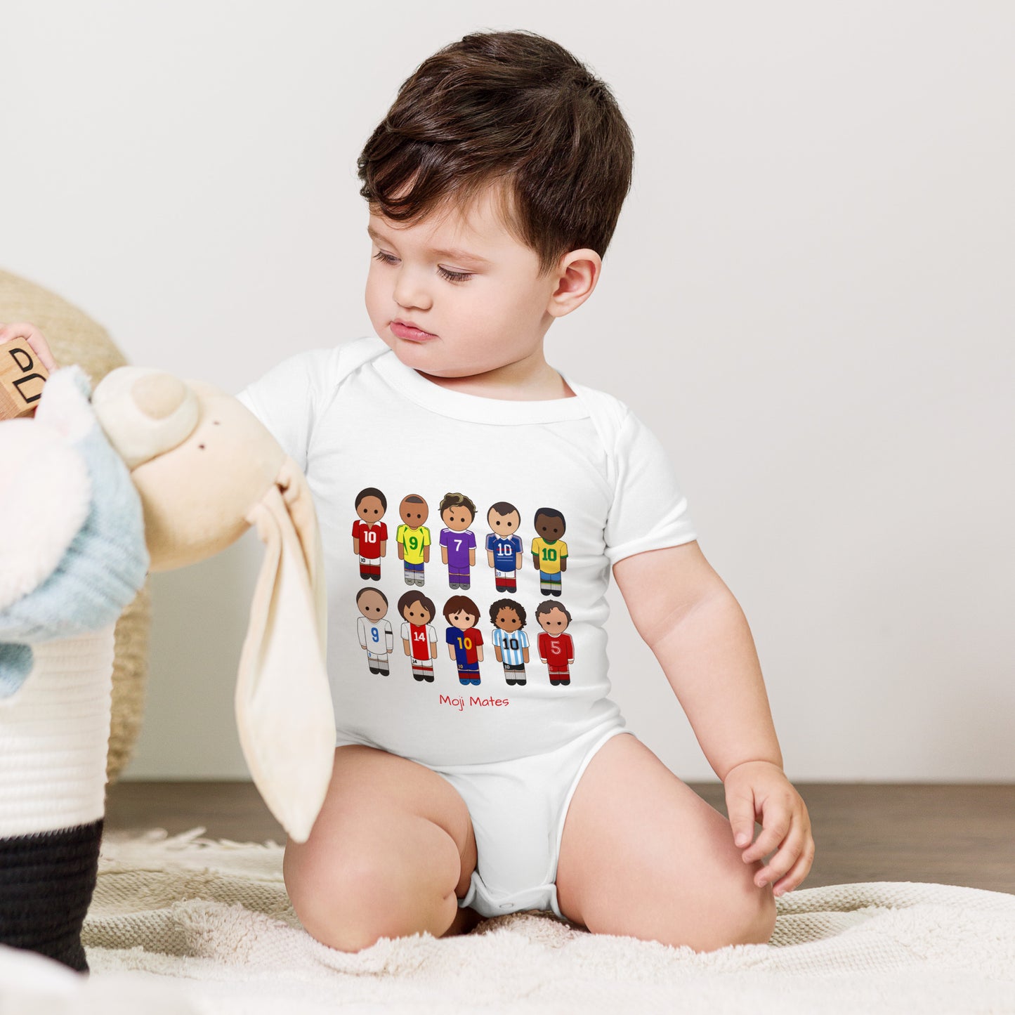 Moji Mates GOATS Baby short sleeve one piece