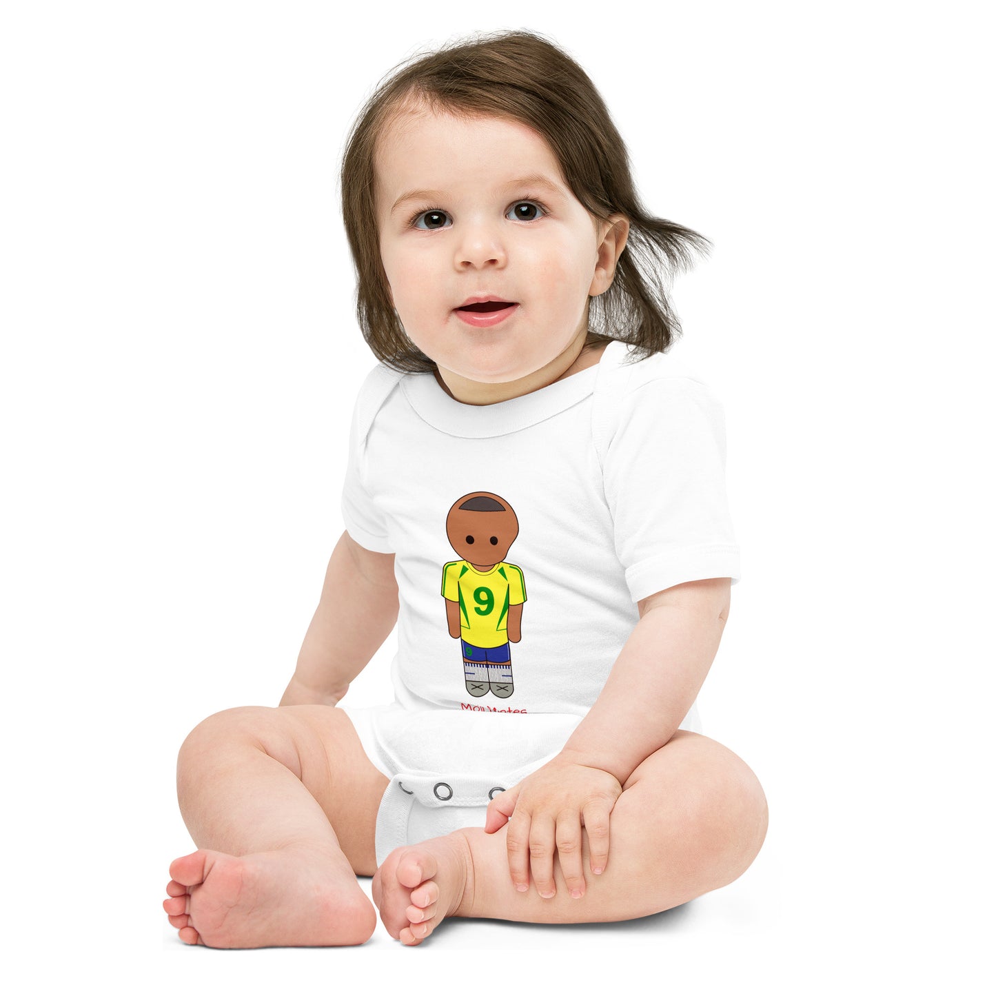 R9 Brazil Baby short sleeve one piece