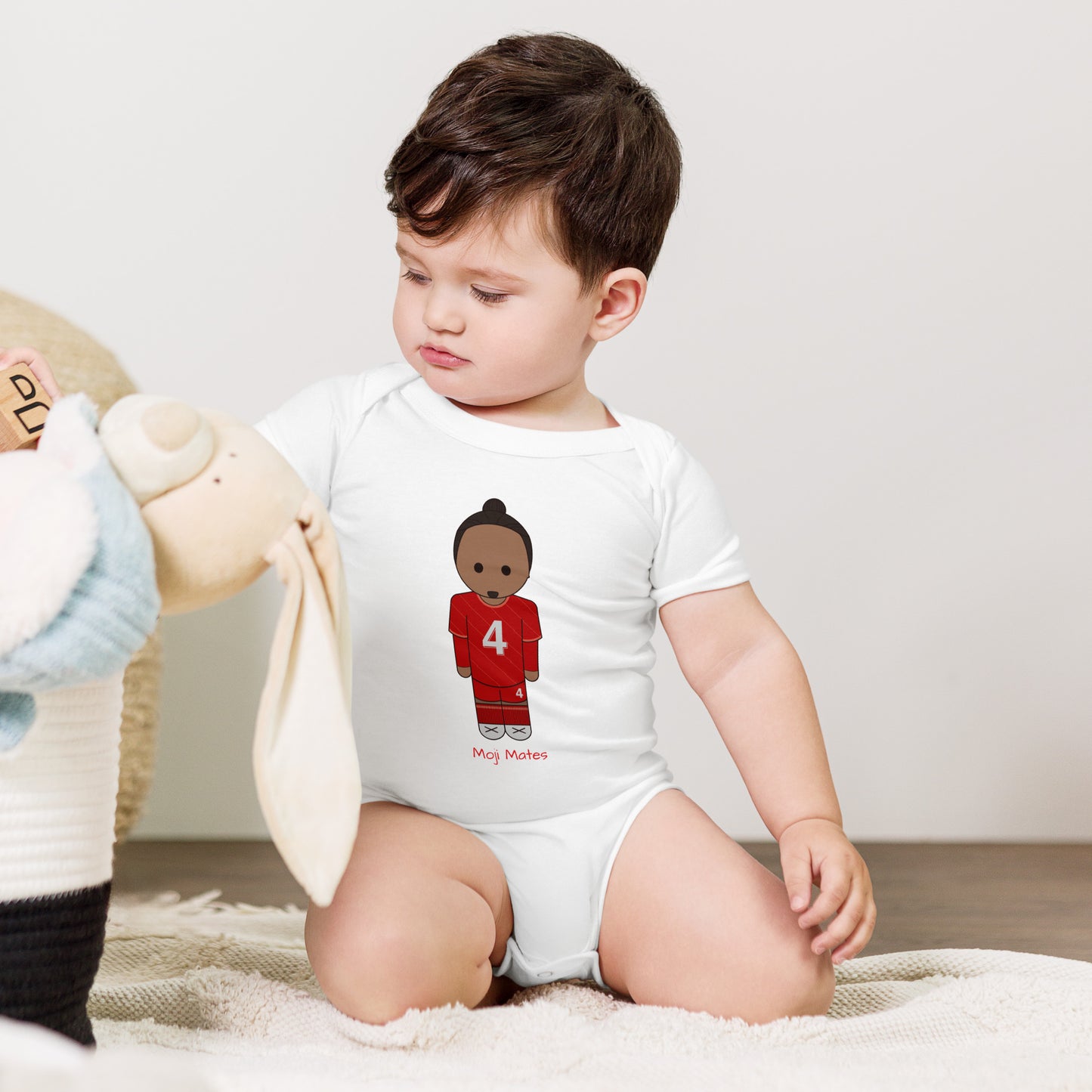Virgil van Dijk Baby short sleeve one piece