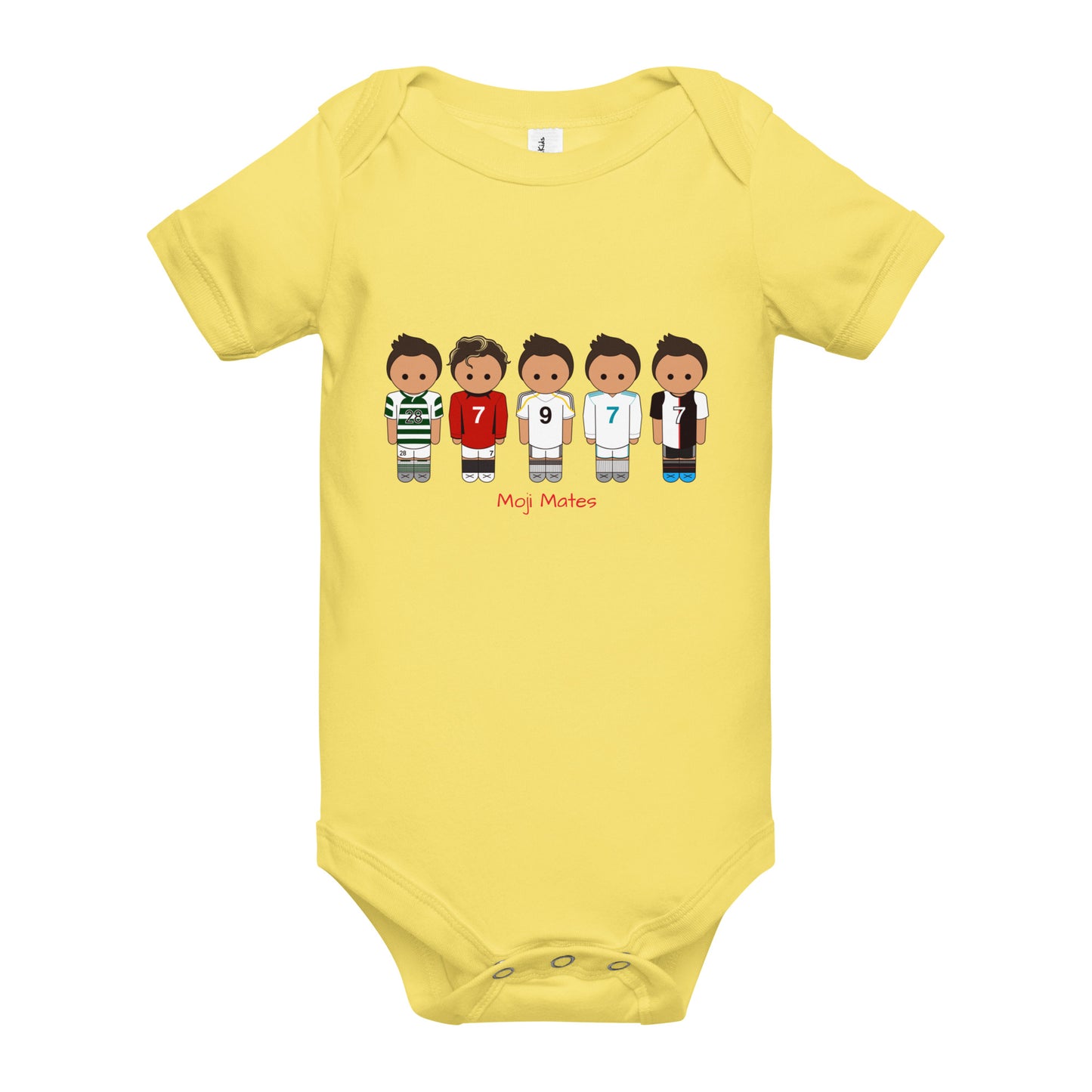 Ronaldo Mash Up Moji Mates Baby short sleeve one piece