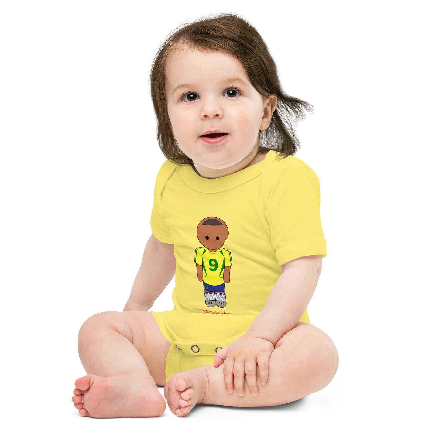 R9 Brazil Baby short sleeve one piece